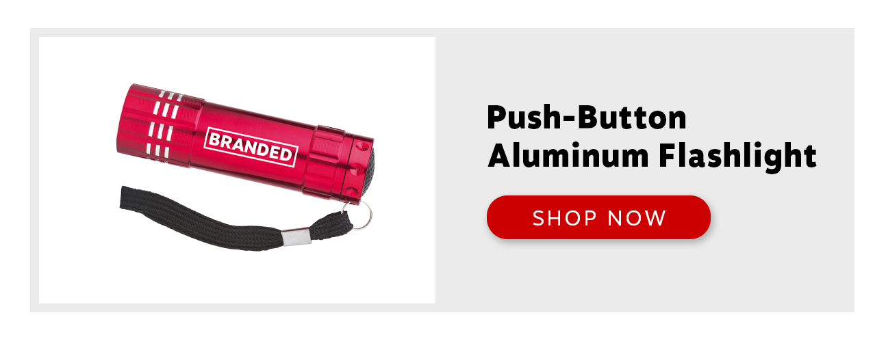 Push-Button Aluminum Flashlight
